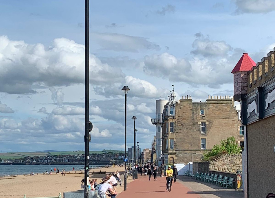 portobello beach, edinburgh